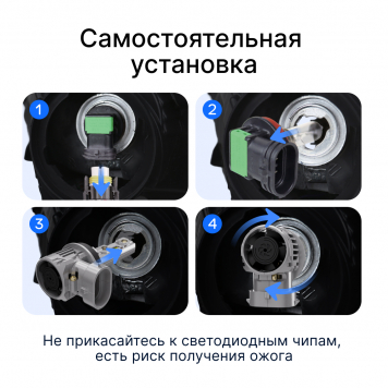 Светодиодные лампы iBOX VEGA H11 (Версия 2025)-10