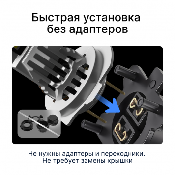 Светодиодные лампы iBOX VEGA H7 PRO (Версия 2025)-3