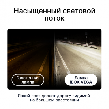 Светодиодные лампы iBOX VEGA HB4-2