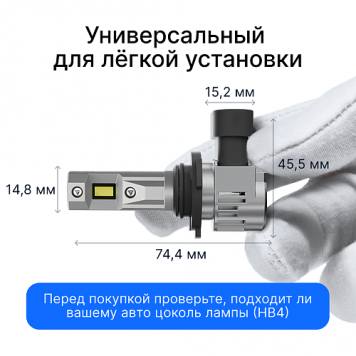 Светодиодные лампы iBOX VEGA HB4-5
