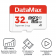 Высокопрочная карта памяти DataMax 32GB (class 10)